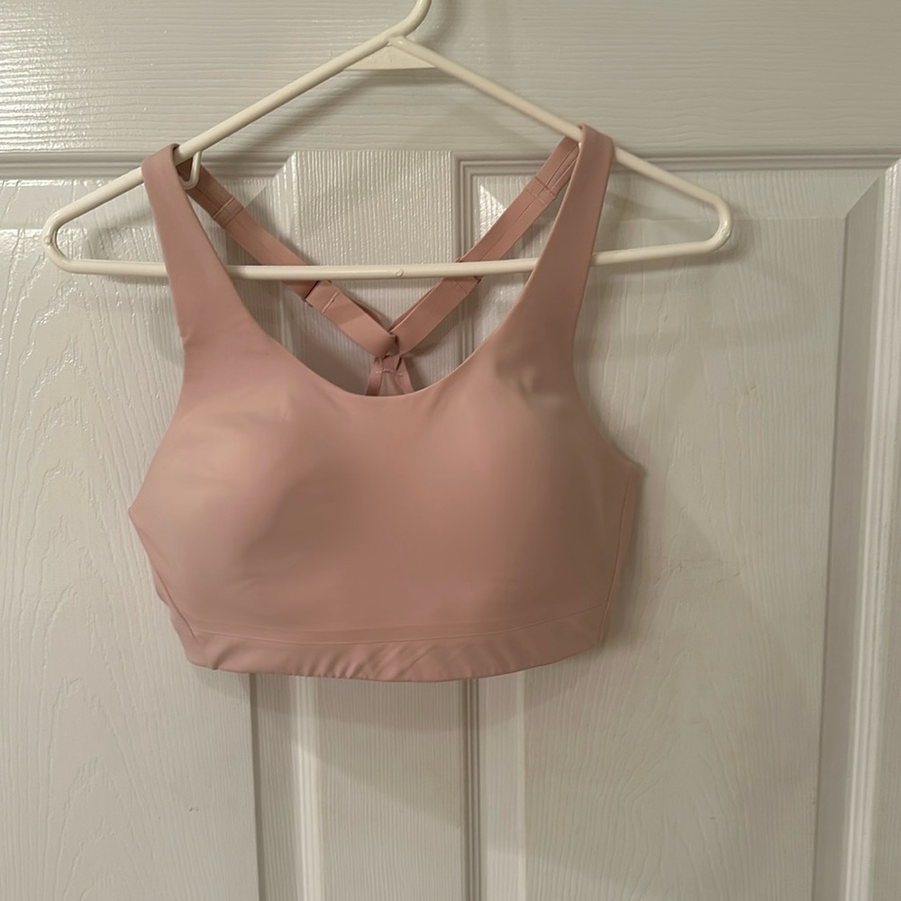Athleta Advance Bra Orchid Pink Sz 36C